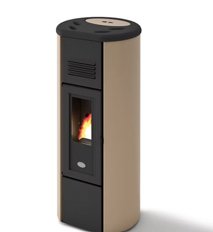 Eva Calor 5kw Heidi Round Pellet Stove
