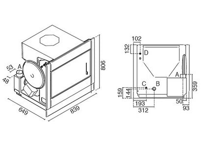Eva Calor Saturno Inset Pellet Boiler - 18/24 kw