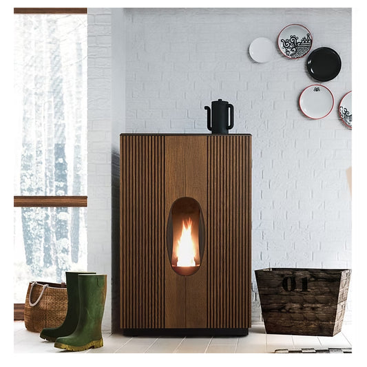 CTL 20Kw Elodie Slim Pellet Boiler Stove