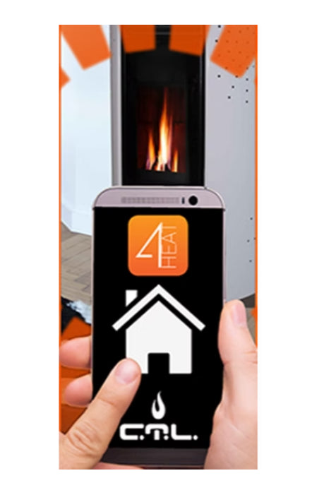 CTL 10kw Layla Slim Pellet Stove