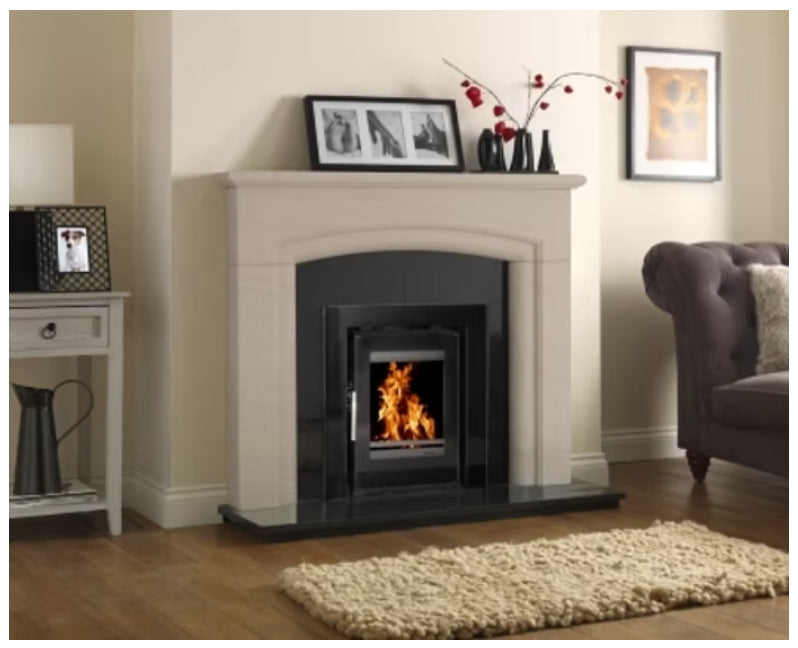 Hamco Helsinki 5 Inset Glass Cassette Stove & Frame