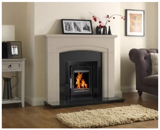 Hamco Helsinki 5 Inset Glass Cassette Stove & Frame