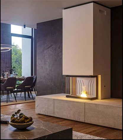 Nordic Sienna 3 Sided Panoramic Pellet Stove