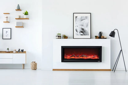 Stanley Argon 100cm built in 2/3 sided electric fire