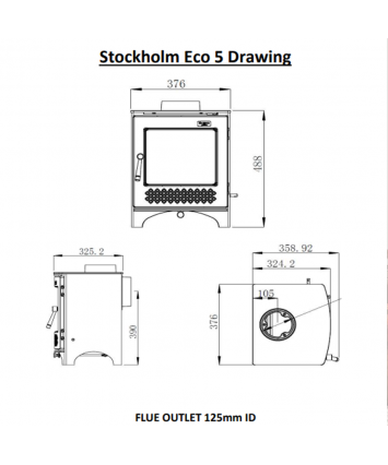 Hamco Stockholm Eco Freestanding Stove