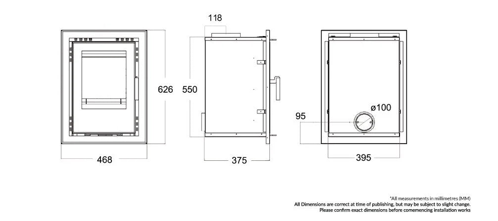 Athens 400 4.8kW (wood burning)