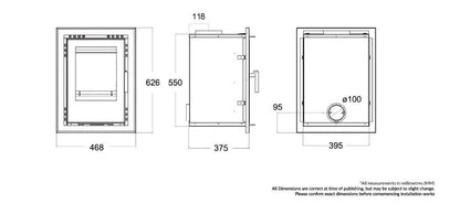 Athens 400 4.8kW (wood burning)