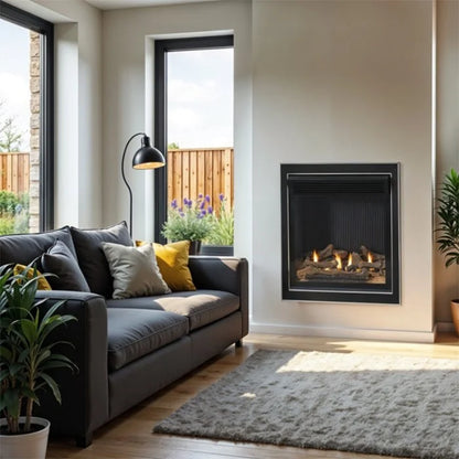 Burley Astute flueless gas fire