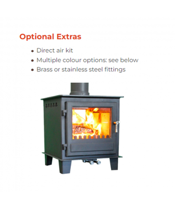 Nua Blithfield Double Sided Freestanding Stove