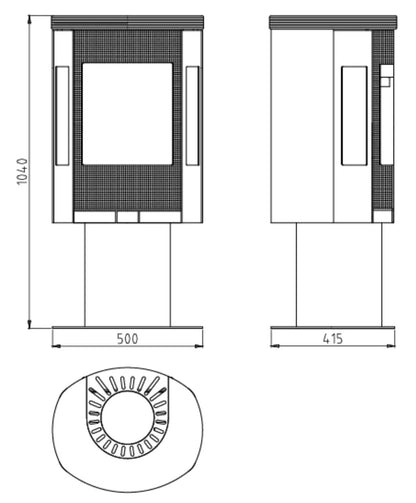 Elipse G5 Eco Wood Burning Stove