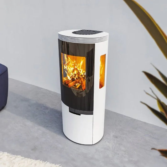 Ellipse G6 (White) 7.3kW Wood Burning (Eco)