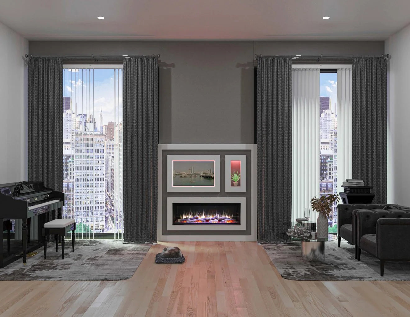 i1250 DEEP Electric fire