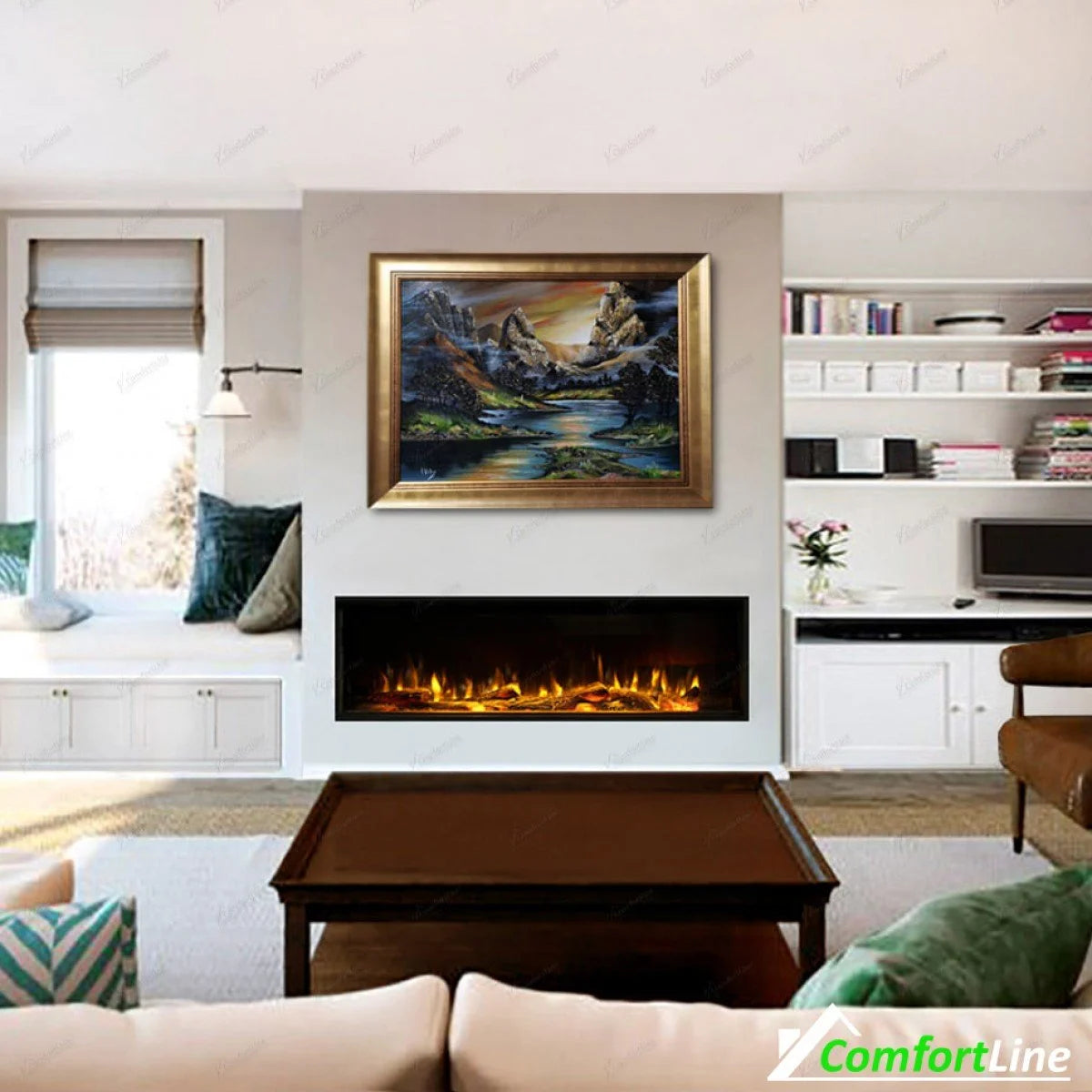 i1500 DEEP Electric fire with Smart App