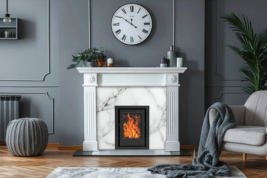 Raven Inset Stove – 5kw (Standard 3&4 sided  frame)