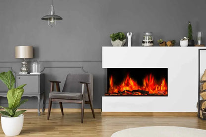 Stanley Argon 100cm built in 2/3 sided electric fire