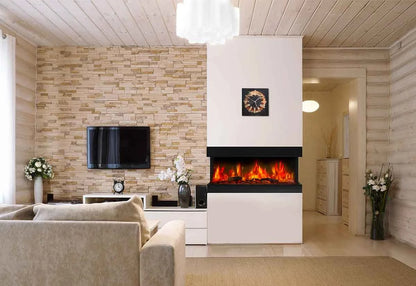 Stanley Argon 125cm Built in 2/3 sided Electric Fire